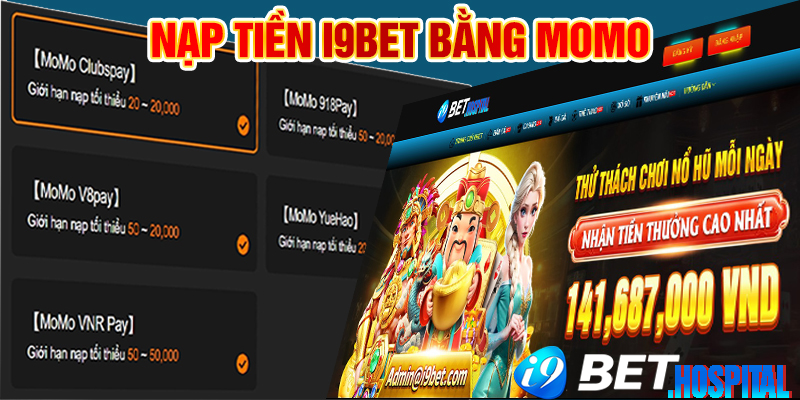 Nạp tiền I9BET qua Momo