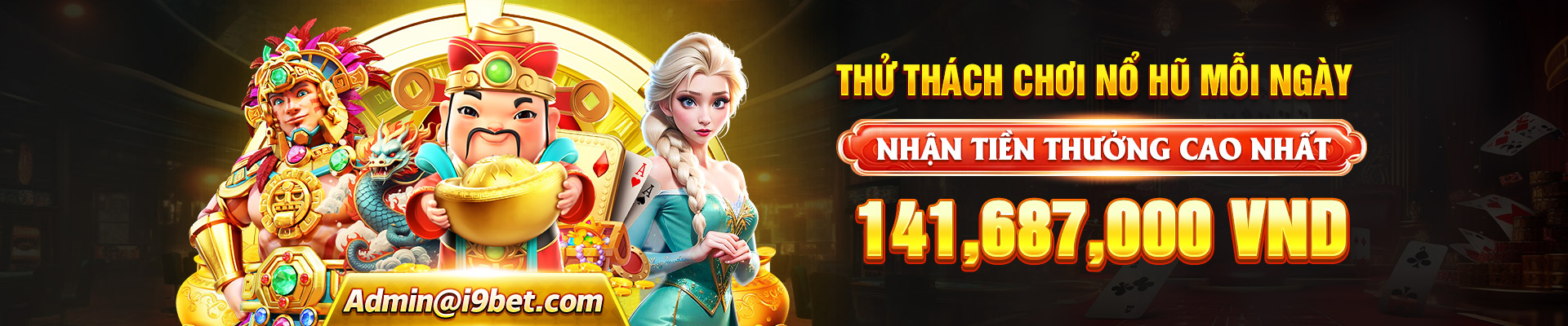 Thưởng nổ hũ i9bet